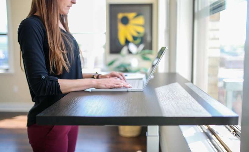 Wellness chiropractic treatment standing desk | Thompson Chiropractic & Wellness Dothan AL